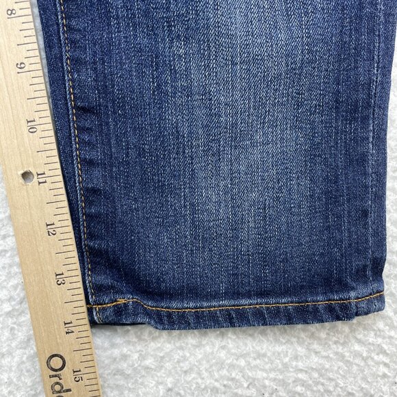 Adriano Goldschmied Jean Shorts Womens 25 Blue Malibu Bermuda Length 26x14 - Picture 6 of 10